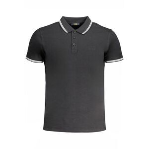 Cavalli Class Nero Cotton Men Men's Polo